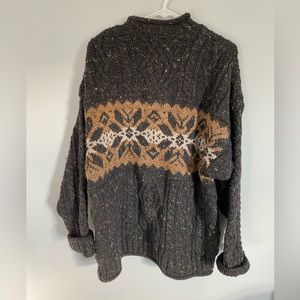 Arancraft *vintage* wool sweater, L